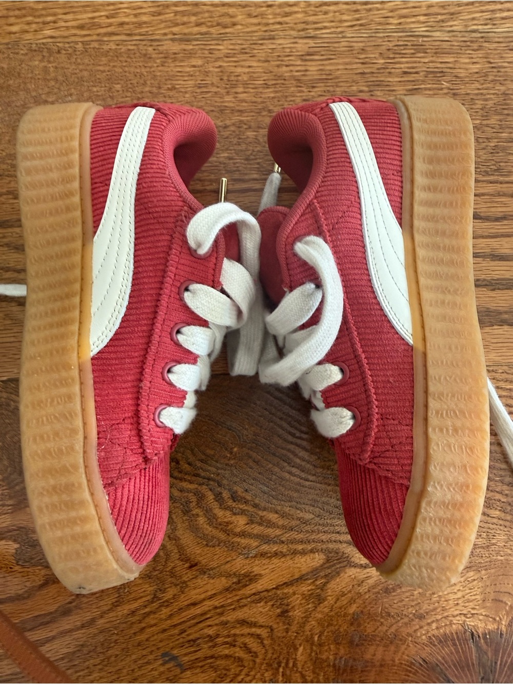 Kids Fenty Puma Creeper Phatty Corduroy Sneakers - kids size 2C